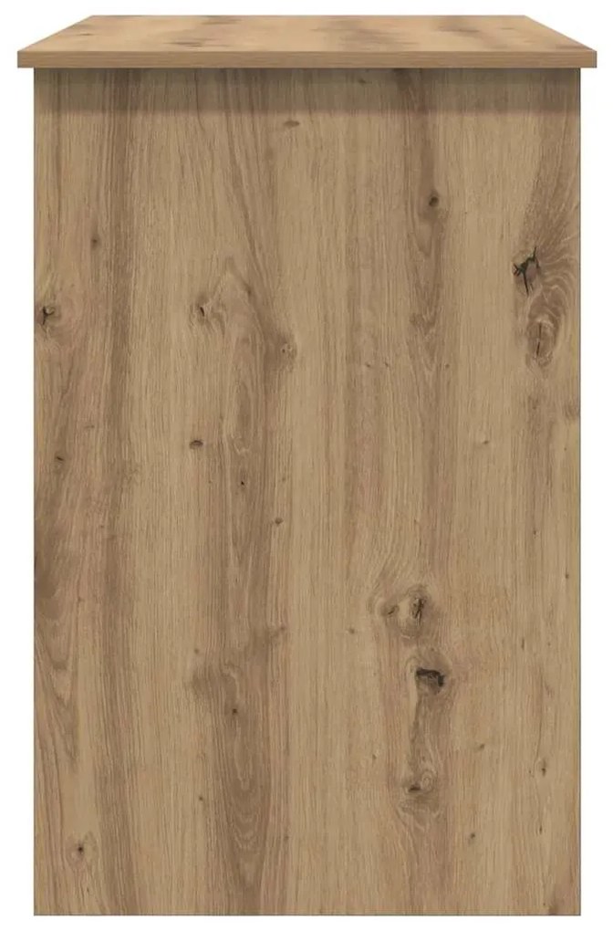 Asztal fiókkal kézműves tölgy 100 x 50 x 76 cm Faanyag