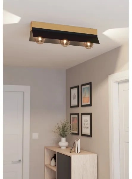 Eglo 900443 - Mennyezeti lámpa TARRAFO 3xE27/40W/230V