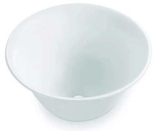 Bathco 4062 - NORDIC ráépíthető mosdó, átmérő 42 cm, porcelán/fehér