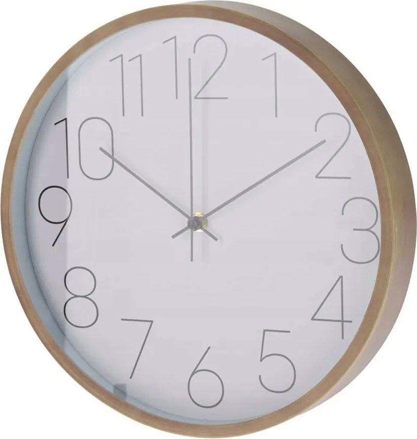 Falra Akasztható Kör Alakú Falióra Nagy Számokkal Ø 30,5 CM