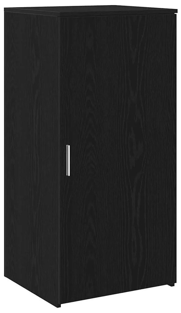 vidaXL recepciós pult fekete tölgyszínű 200x50x103,5 cm szerelt fa