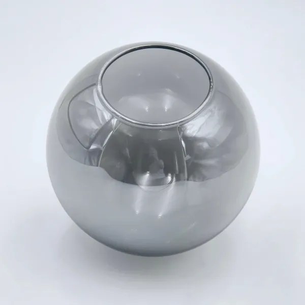 Csillár rúdon LILOU 4xE14/5W/230V matt króm/füstös