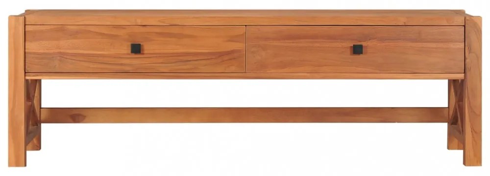 tíkfa TV-szekrény 140 x 40 x 45 cm