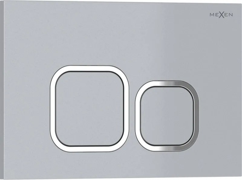 Mexen Tex 03 öblítő gomb, matt króm - 6103-04