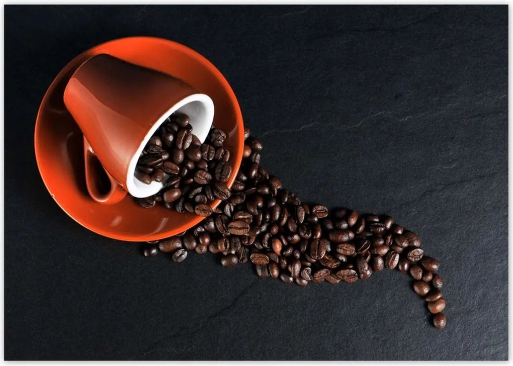 Poszterek A0 Szint Csésze és kávébab