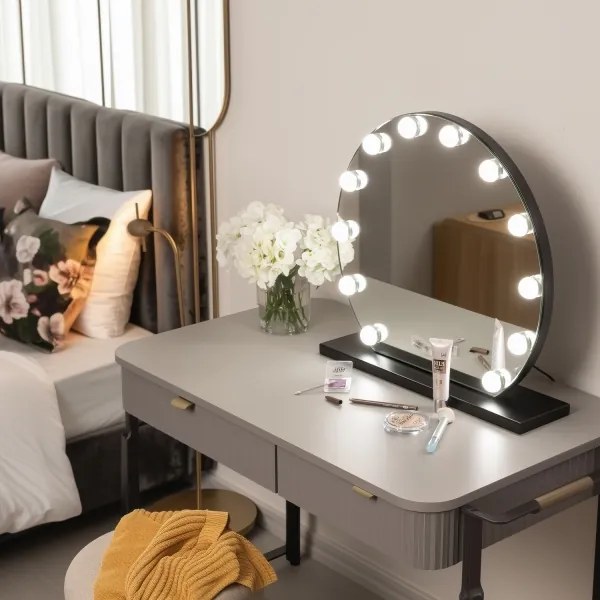 Brilagi - LED állítható smink tükör HOLLYWOOD LED/12W/230V 3000-6500K