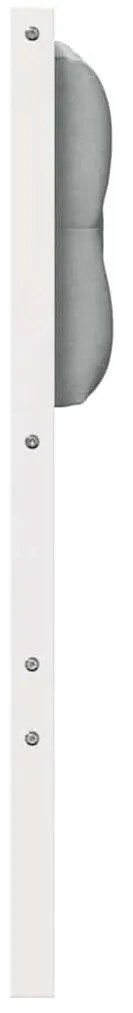 Fejtámla Egyéb Fehér és világosszürke 140 cm Tömör fenyőfa