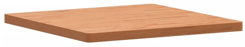 tömör bükkfa négyzet alakú asztallap 80 x 80 x 4 cm