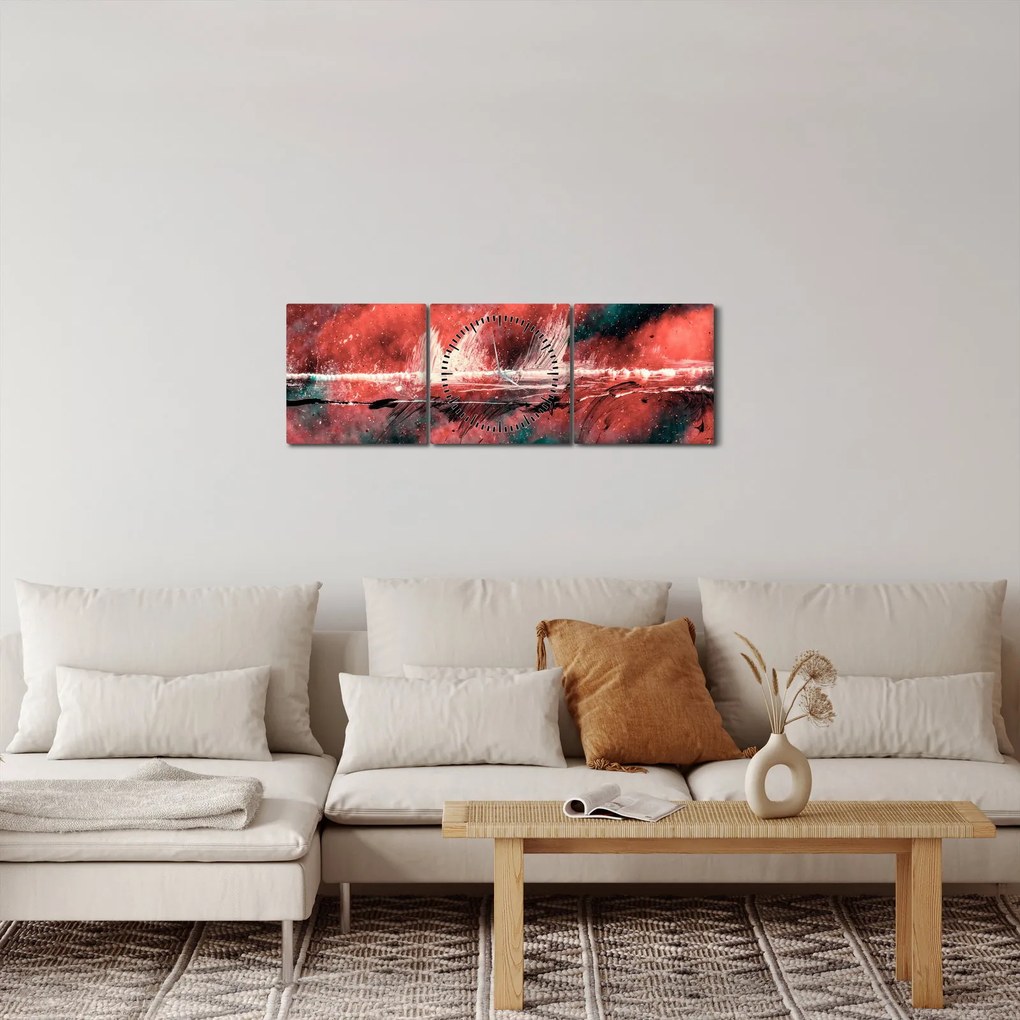 Kép - Robbanás a kerozinban (órával) (90x30 cm)