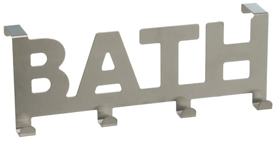 Matt ezüstszínű fém ajtófogas 32 cm Bath – Casa Selección