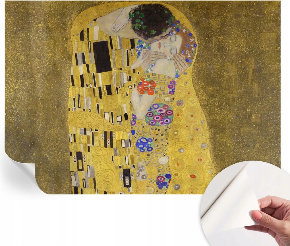 Modern öntapadós fotótapéta falra Szecessziós pár 208x146 cm