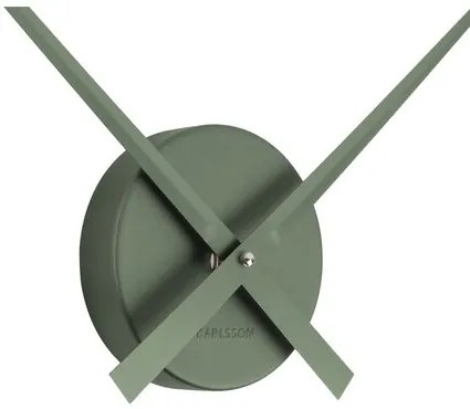 Karlsson 4348DG dizájner falióra zöld, 48 cm átmérővel