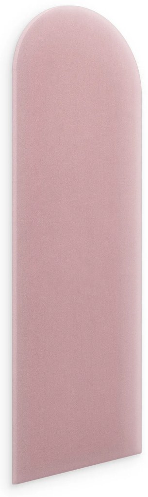 Bársony kárpitozott panel - Íves - 20x60cm Szín: Grafit