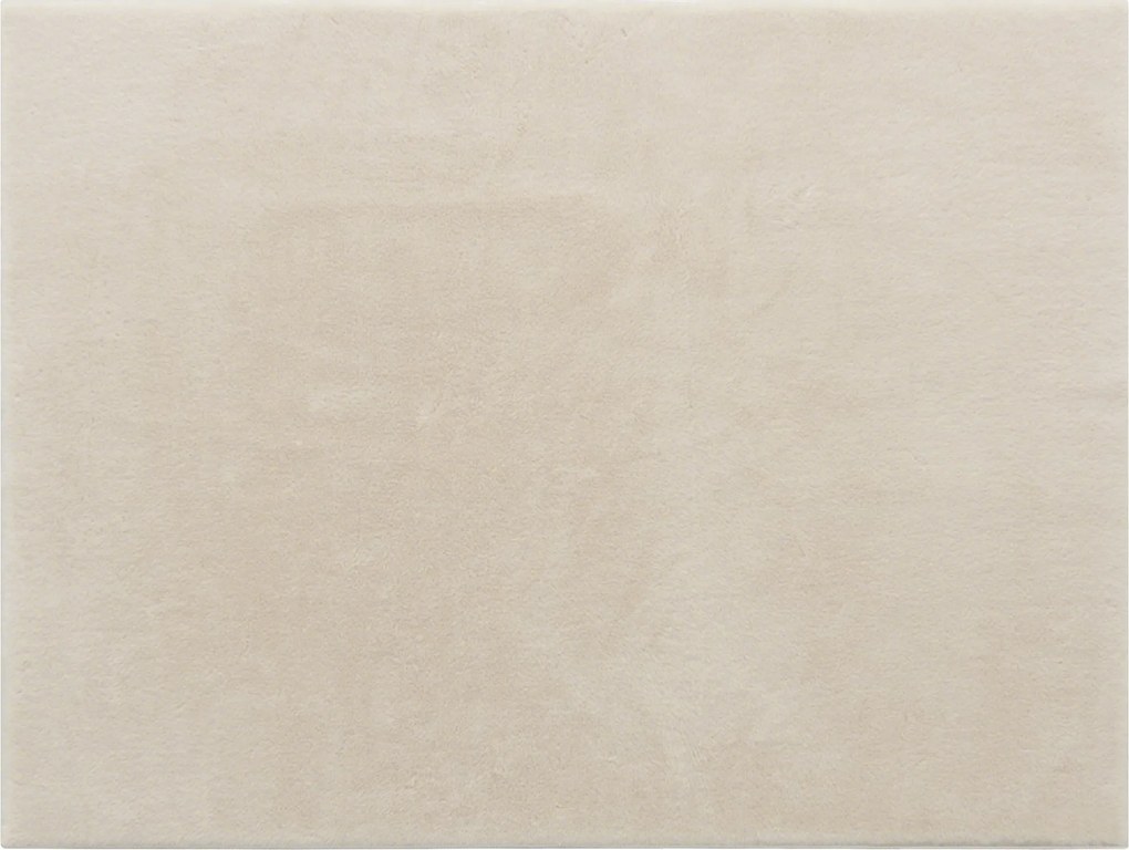 HOMCOM hosszú szálú mosható szőnyeg, 160 x 230 cm, krém | Aosom