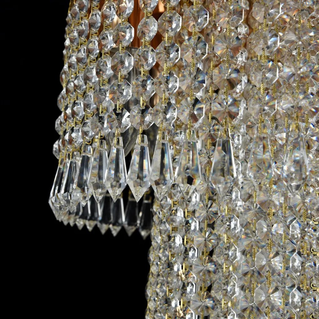 Maytoni CASCADE DIA522-CL-12-G Süllyesztett mennyezeti lámpa 12xE14/60W IP20