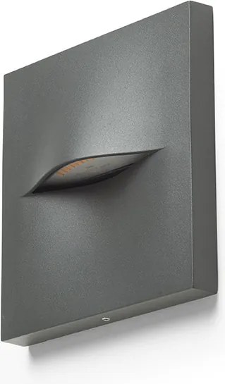RENDL BOBO SQ fali lámpa antracitszürke 230V LED 3W IP65 3000K