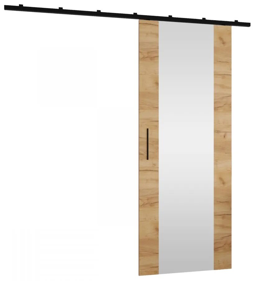 Tolóajtó Kowesa 70 II (arany craft tölgy) (tükörrel). 1104665