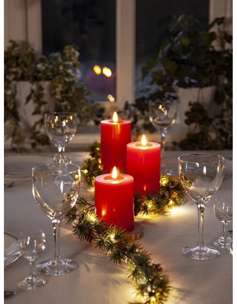 LED gyertya (magasság 15 cm) Flamme Flow – Star Trading