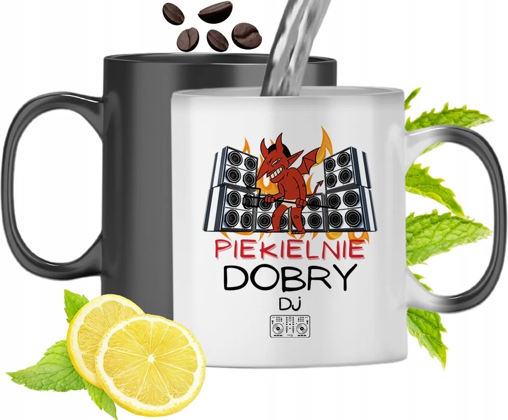 Mágikus Bögre Dj-nek Színváltós, fényképes nyomtatással