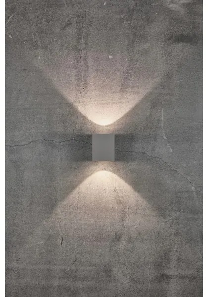 Nordlux - LED kültéri fali lámpa CANTO 2xLED/5W/230V IP44 szürke