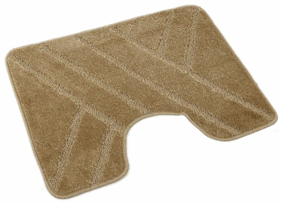 Kvalitex Parkett WC szőnyeg bézs, 60 x 50 cm