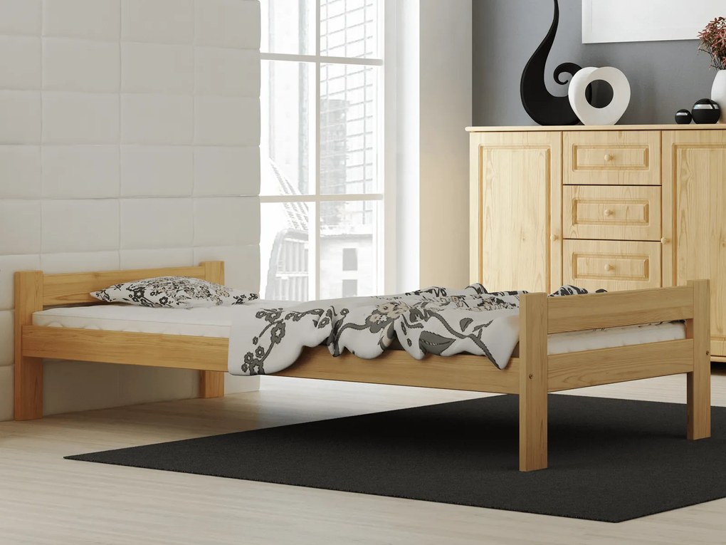 Fa ágy 90x200 Fumi VitBed fenyő