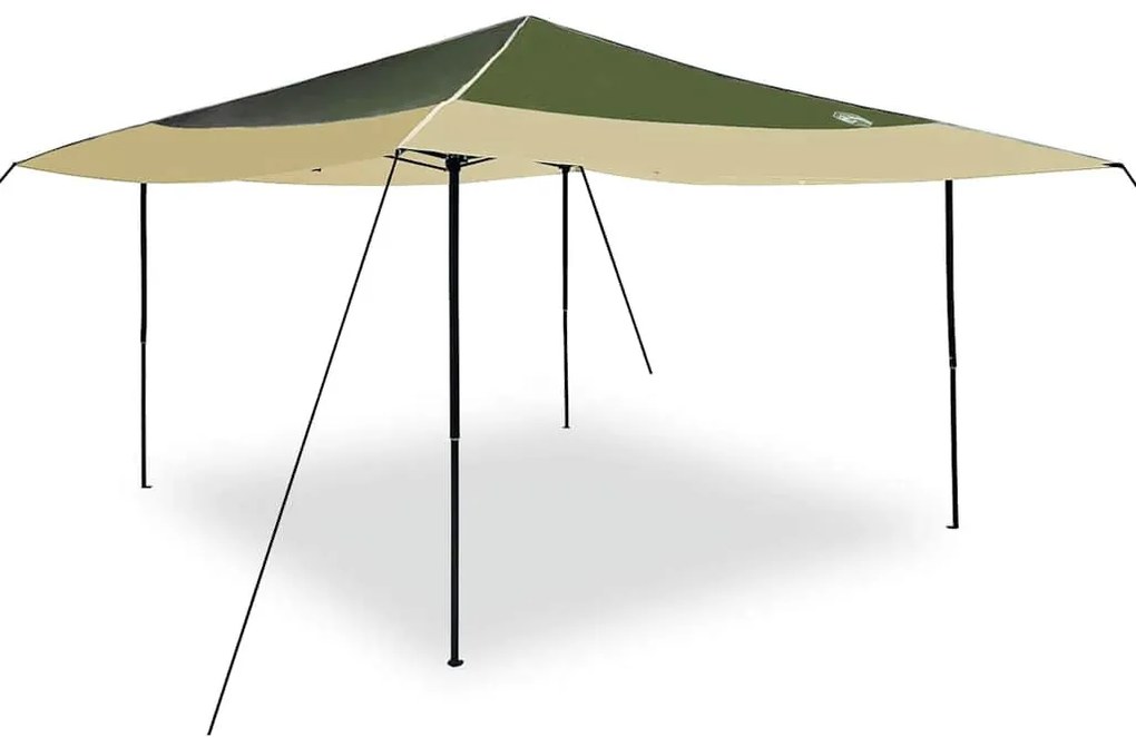Pop-up napernyő sátor Zöld 400 x 400 cm szövet