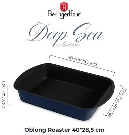 BerlingerHaus Tepsi (40 cm) Deep Sea Collection BH/8697