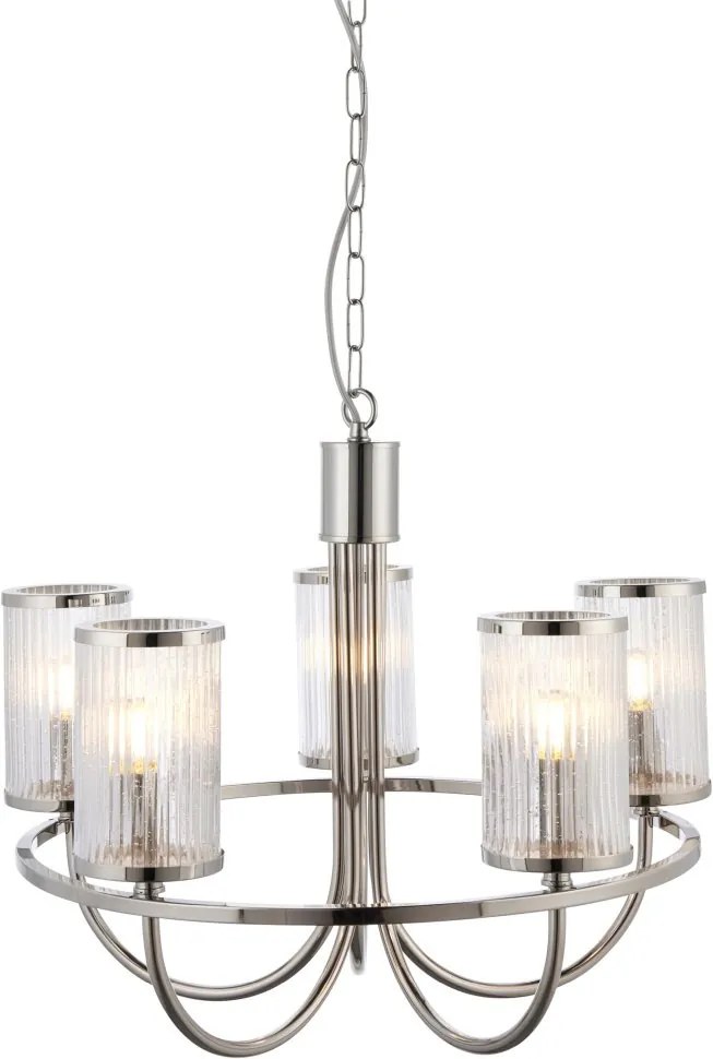 ENDON 100014 HENBURY Modern Csillár Nikkel E14 IP20