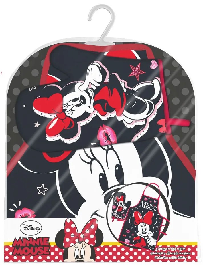 Disney Minnie Smooch női kötény 2 darabos szett