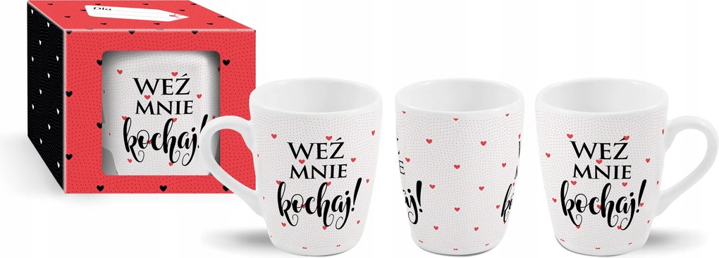 Porcelán Bögre 300ML Valentin Nap Vigyél Szeress!