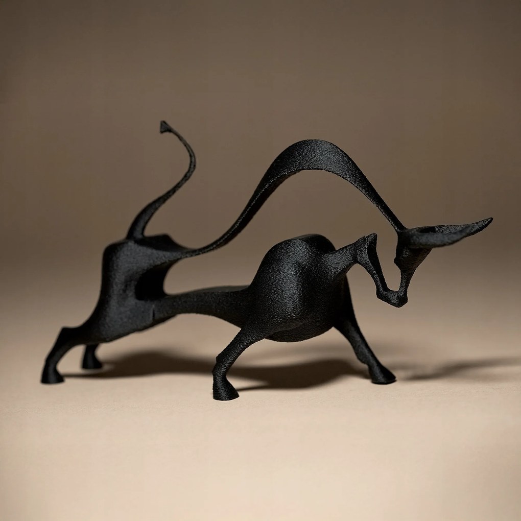 Bika Dekorációs figura 15 cm hosszú