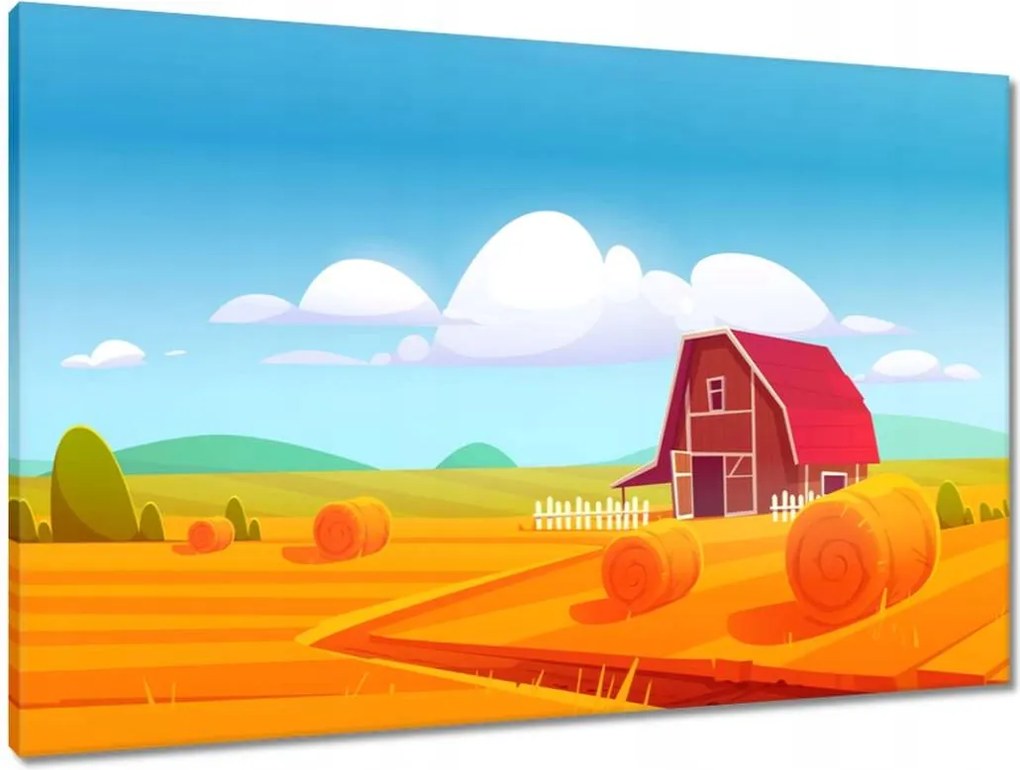 Vászonkép 90x60 Vidéki élet