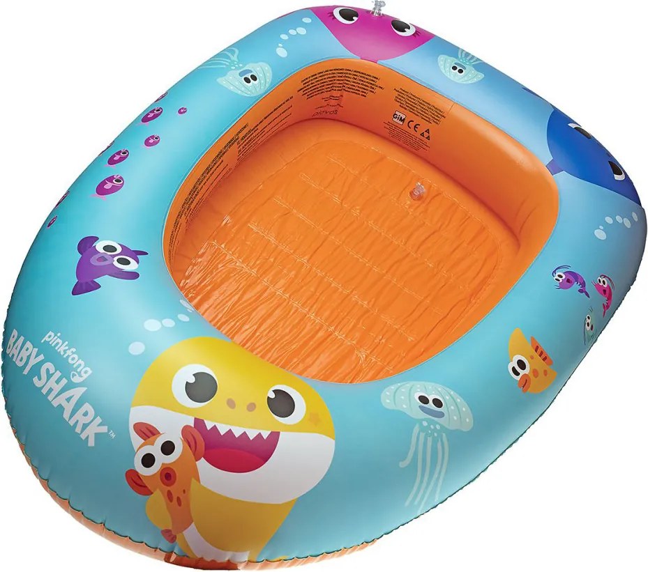 Baby Shark Adventure felfújható csónak 102x69 cm