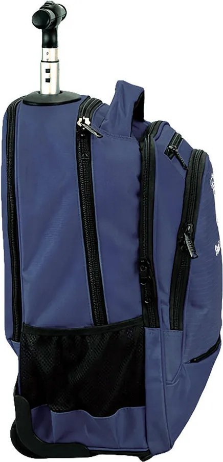 Real Madrid Blue gurulós iskolatáska, táska 48 cm