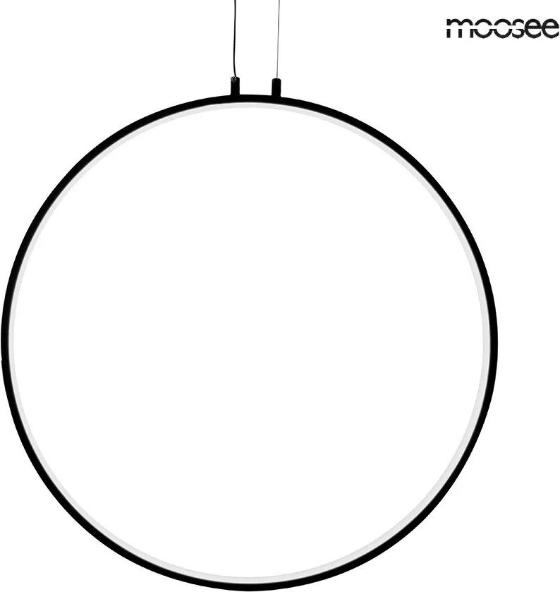 KING HOME MSE010100373 CIRCULO Modern Led Függesztett Lámpa Fekete LED IP20