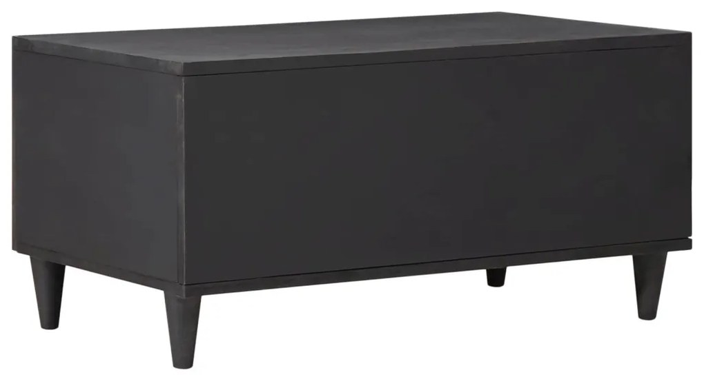 vidaXL Dohányzóasztal Sokszínű 80 x 50 x 40 cm Tömör Mangófát