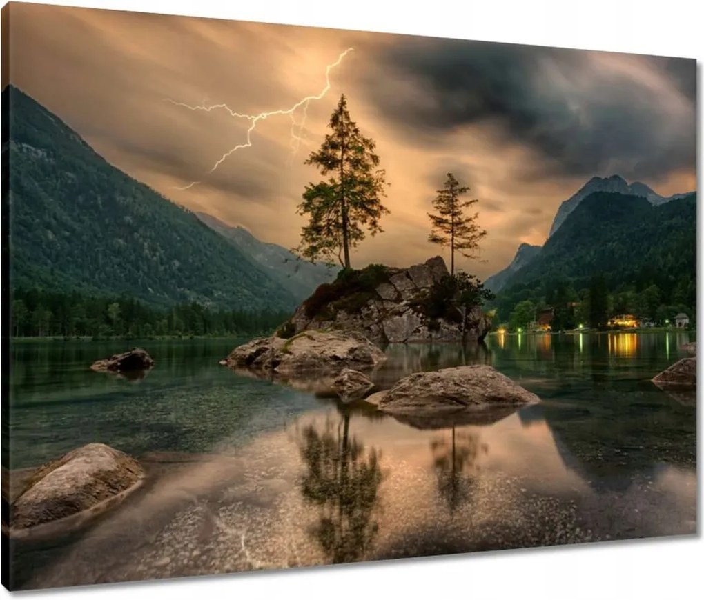 Vászonkép 80x60 Hegyi szépség Tájkép