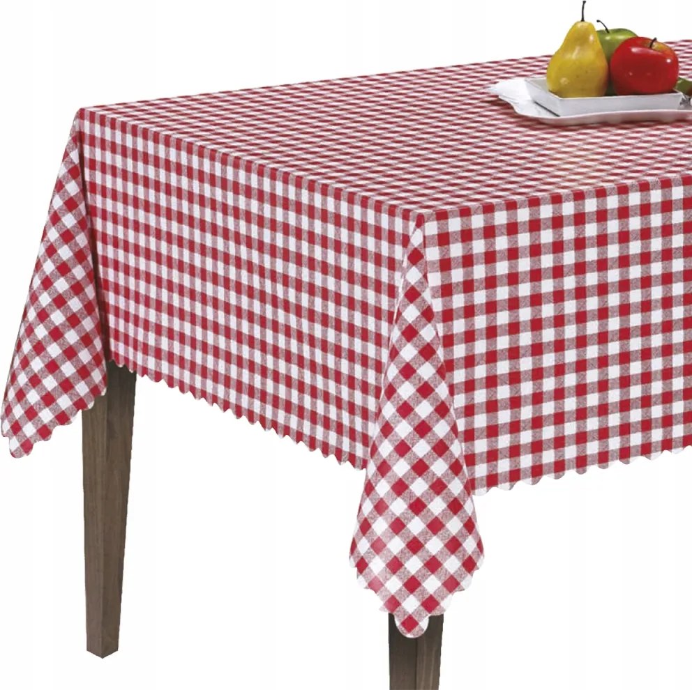 Abrosz Cerata Piros Kockás Cerata 140x170