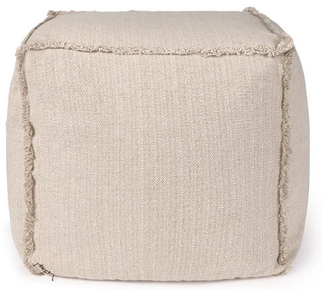 Krémszínű babzsákfotel Handloom – Lorena Canals