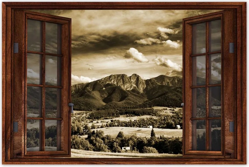 Poszterek 60x40 Tátra Lengyel hegyek Kilátás