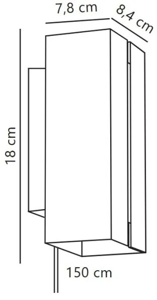 Nordlux - CURTIZ 2xLED/4,5W/230V dimmelhető fali lámpa fekete