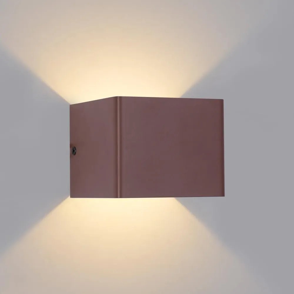 Brilagi - LED kültéri fali lámpatest DONNANI LED/5W/230V 10 cm barna IP44