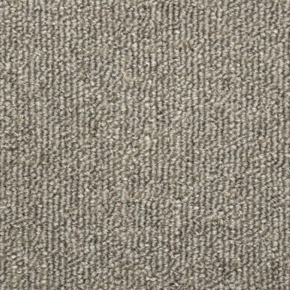 15 db világosszürke lépcsőszőnyeg, téglalap alakú széllel, 65 x 21 x 4 cm