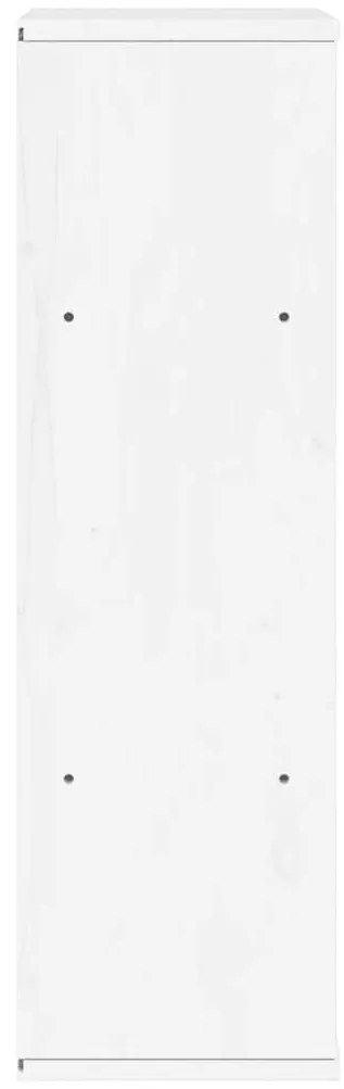 oldalsó szekrény ODDA fehér 40x24x79 cm tömörfa fenyőfa