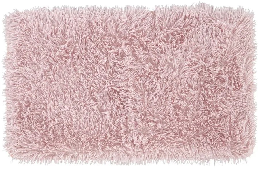 Rózsaszín fürdőszobai kilépő 80x50 cm Cuddly - Catherine Lansfield
