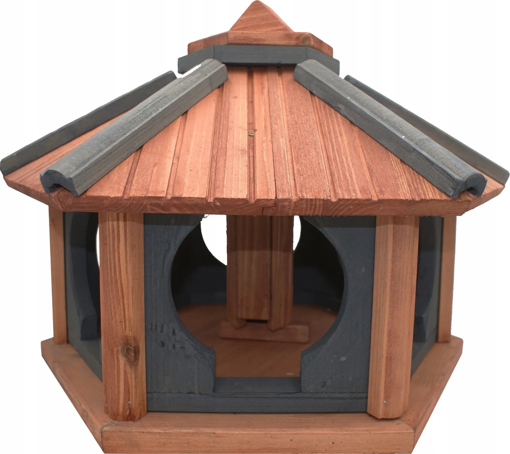 Nagy fa madáretető tik-antracit KW52 Lengyel Gyártó