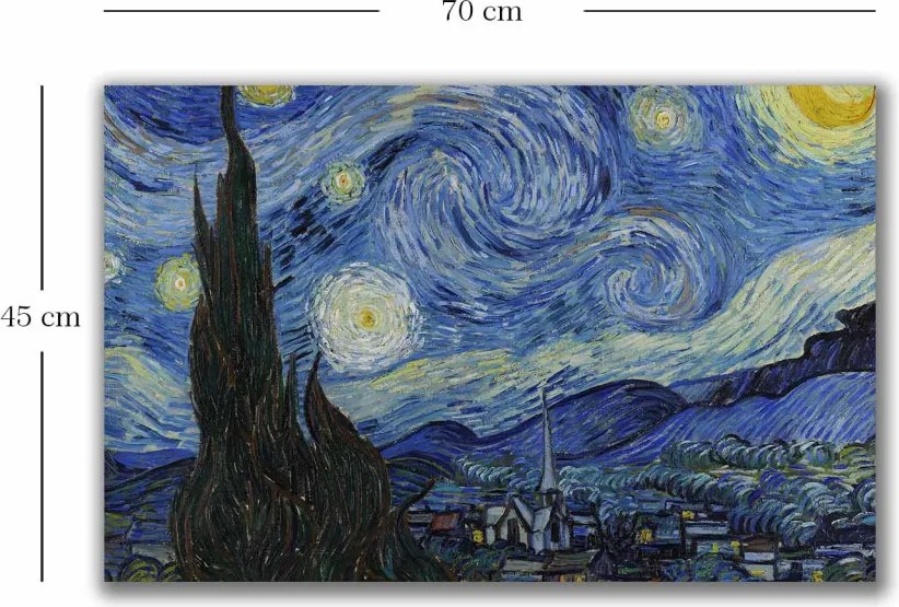 Vászonkép, 45×70 cm – 4570VANGOGH074