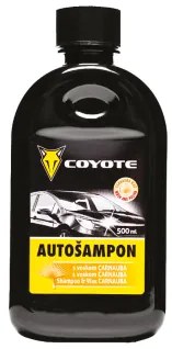 COYOTE Autósampon viasszal 500 ml