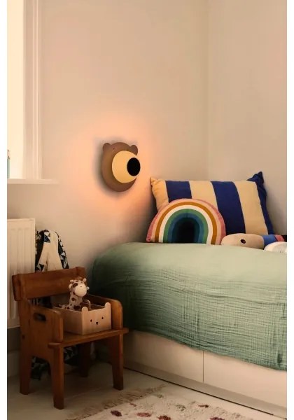 Nordlux - Gyerek fali lámpa BRUNA BEAR 1xE14/25W/230V medve